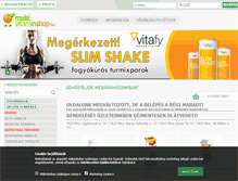 Tablet Screenshot of multivitaminshop.hu